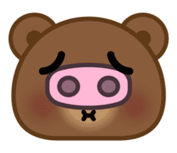 Coffee Bear 4 (Facial Expression) sticker #12634591