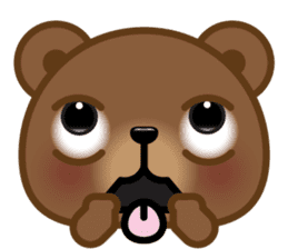 Coffee Bear 4 (Facial Expression) sticker #12634592