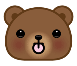 Coffee Bear 4 (Facial Expression) sticker #12634595