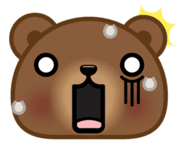 Coffee Bear 4 (Facial Expression) sticker #12634597