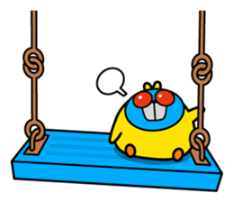 Plump Little Mask sticker #12634630