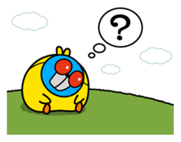 Plump Little Mask sticker #12634632