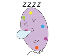 Balloon lovely sticker #12634726