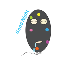 Balloon lovely sticker #12634727