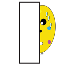 Balloon lovely sticker #12634730