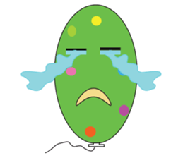 Balloon lovely sticker #12634747