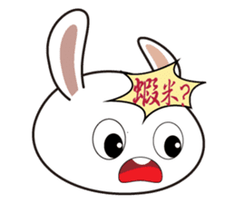 Ling's Snow Rabbits-2 sticker #12634971