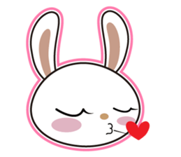 Ling's Snow Rabbits-2 sticker #12634972