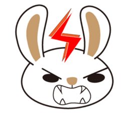 Ling's Snow Rabbits-2 sticker #12634975