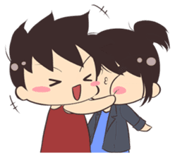 Cute Couple Goals (Eng) sticker #12635435