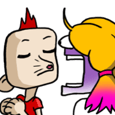 ying ray chay gian sticker #12636139