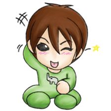 Baby Kanom sticker #12636284