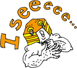 Golfer wrestler sticker #12636630