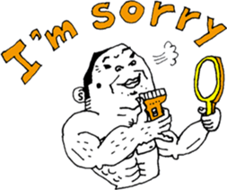 Golfer wrestler sticker #12636636