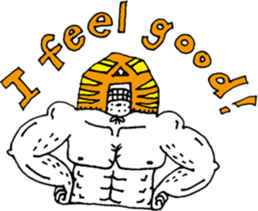 Golfer wrestler sticker #12636653