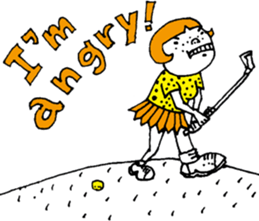 Golfer wrestler sticker #12636669