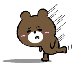 Doodle Bear - sweet love sticker #12637024