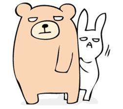 Rabbit of fairy tale talk 9 sticker #12637193