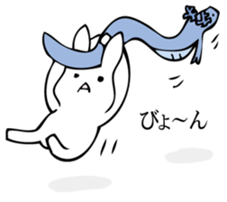 Rabbit of fairy tale talk 9 sticker #12637203