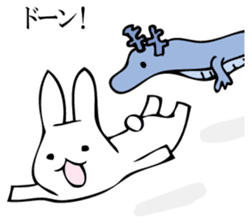 Rabbit of fairy tale talk 9 sticker #12637204