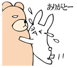 Rabbit of fairy tale talk 9 sticker #12637211