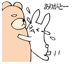 Rabbit of fairy tale talk 9 sticker #12637211