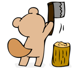 Rabbit of fairy tale talk 9 sticker #12637216