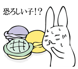 Rabbit of fairy tale talk 9 sticker #12637220