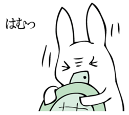 Rabbit of fairy tale talk 9 sticker #12637221