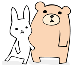 Rabbit of fairy tale talk 9 sticker #12637225