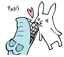 Rabbit of fairy tale talk 9 sticker #12637228