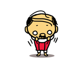 Fresh! Middle - aged man 2 sticker #12637369