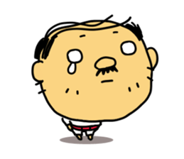 Fresh! Middle - aged man 2 sticker #12637375