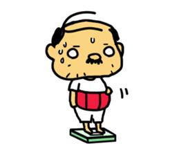 Fresh! Middle - aged man 2 sticker #12637377