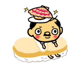 Fresh! Middle - aged man 2 sticker #12637379