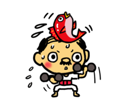 Fresh! Middle - aged man 2 sticker #12637386