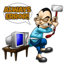 Master Fu at Work sticker #12637445