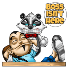 Master Fu at Work sticker #12637457