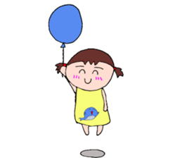 Girl's message. sticker #12637644