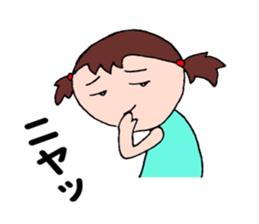 Girl's message. sticker #12637646