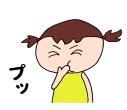 Girl's message. sticker #12637649