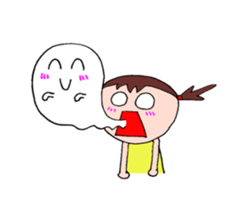 Girl's message. sticker #12637655