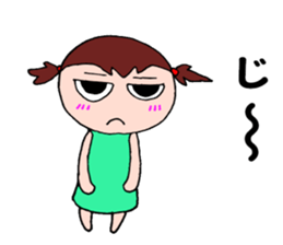 Girl's message. sticker #12637663