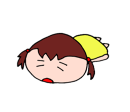 Girl's message. sticker #12637669