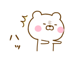 Honobono Bear 3 sticker #12638789