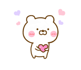 Honobono Bear 3 sticker #12638798