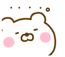 Honobono Bear 3 sticker #12638821