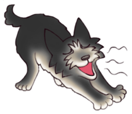 Blacky ( 3 ) sticker #12638969