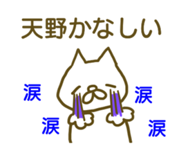 name Sticker for Amano sticker #12639221