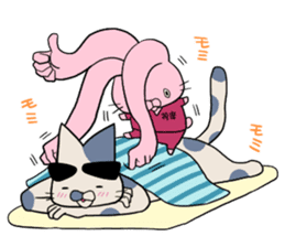 mitsumimi&buchineko&monjirou sticker #12639470